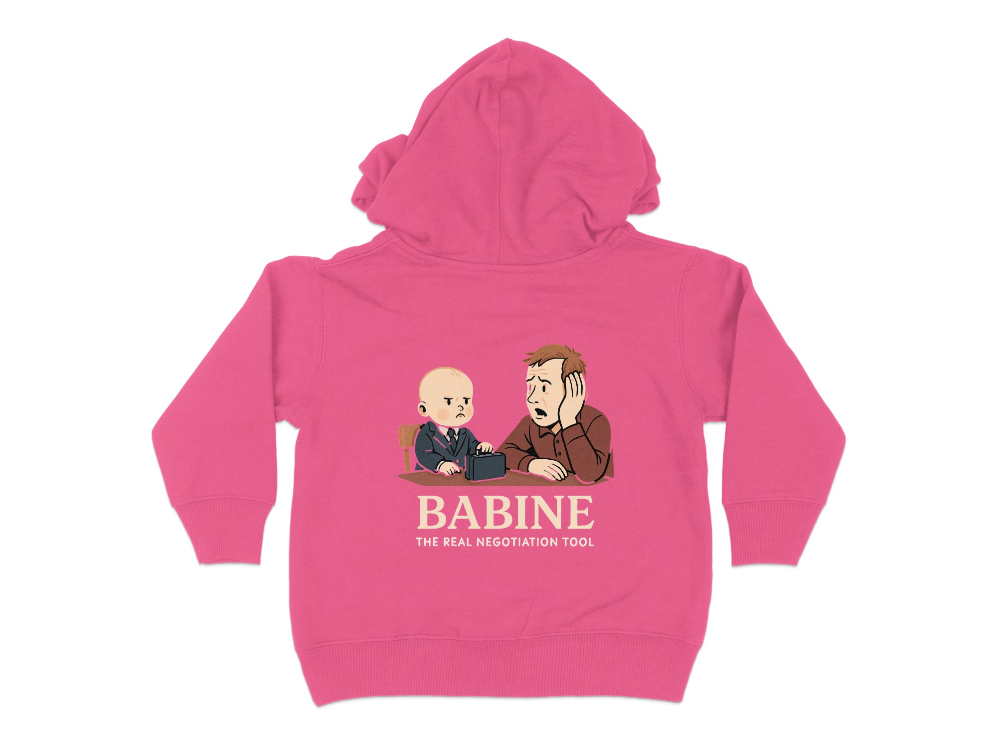“Babine - Negotiation Tool” | Funny Cajun Humor Toddler Hoodie | Toddler Hoodie Sizes 2T to 6T - Image 24