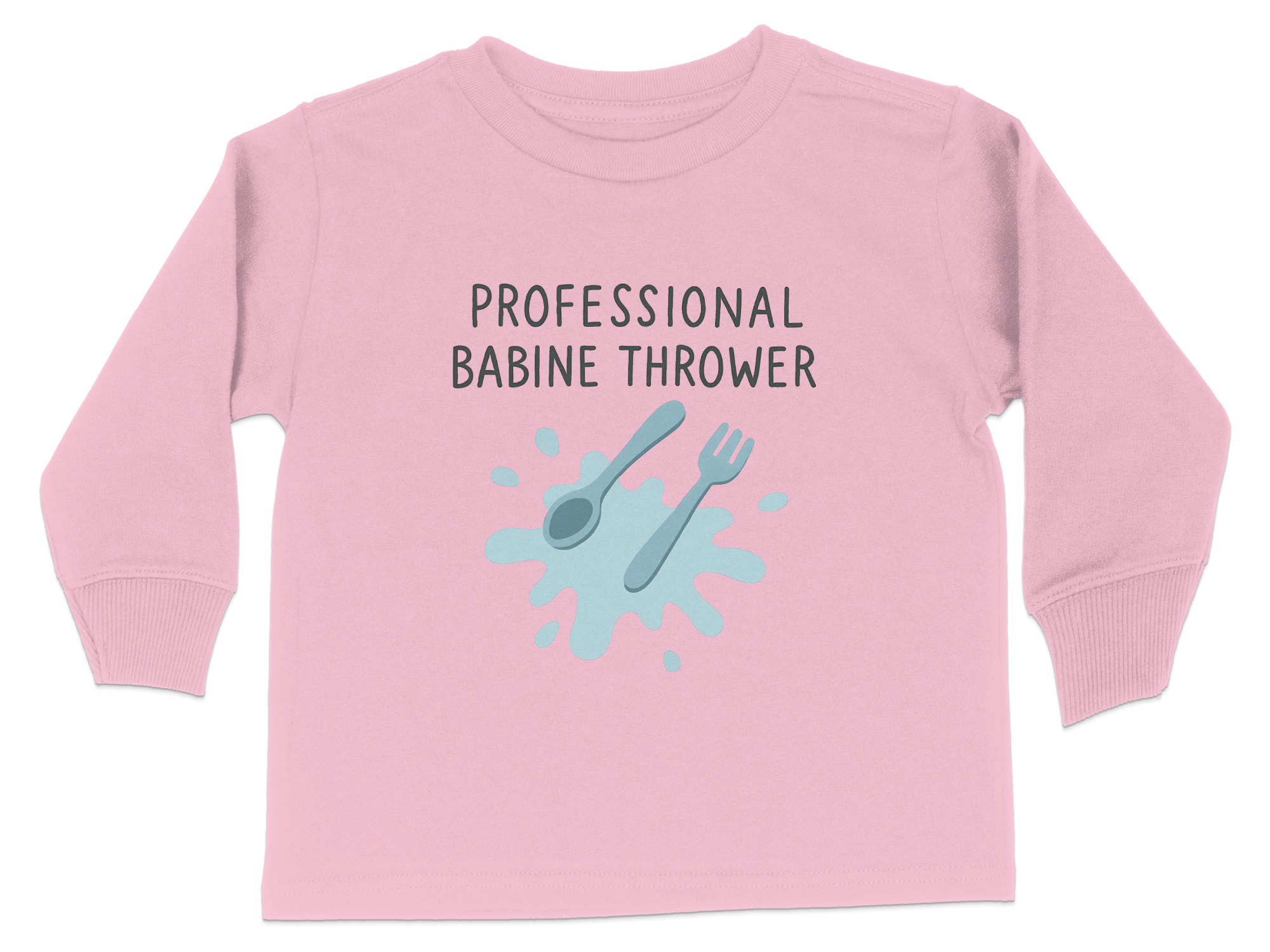Professional Babine Thrower Graphic Tee | Toddler Long Sleeve T-Shirt Sizes 2T-4T - Image 8
