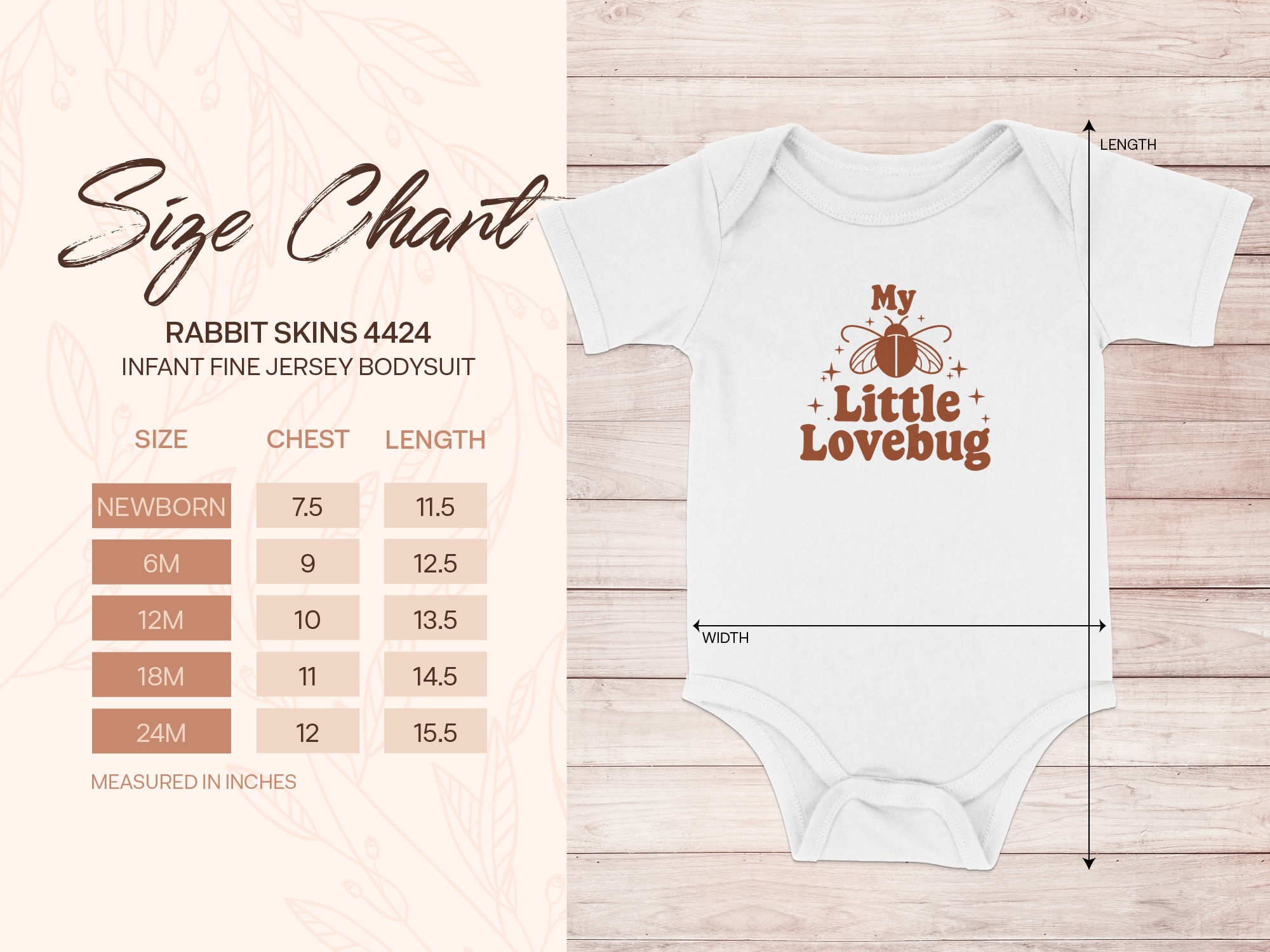 “My Little Lovebug Baby Bodysuits Onesie” Baby Bodysuit | Cute Cartoon Kids Shirt | Infant Onesie Sizes NB to 24M product image 7