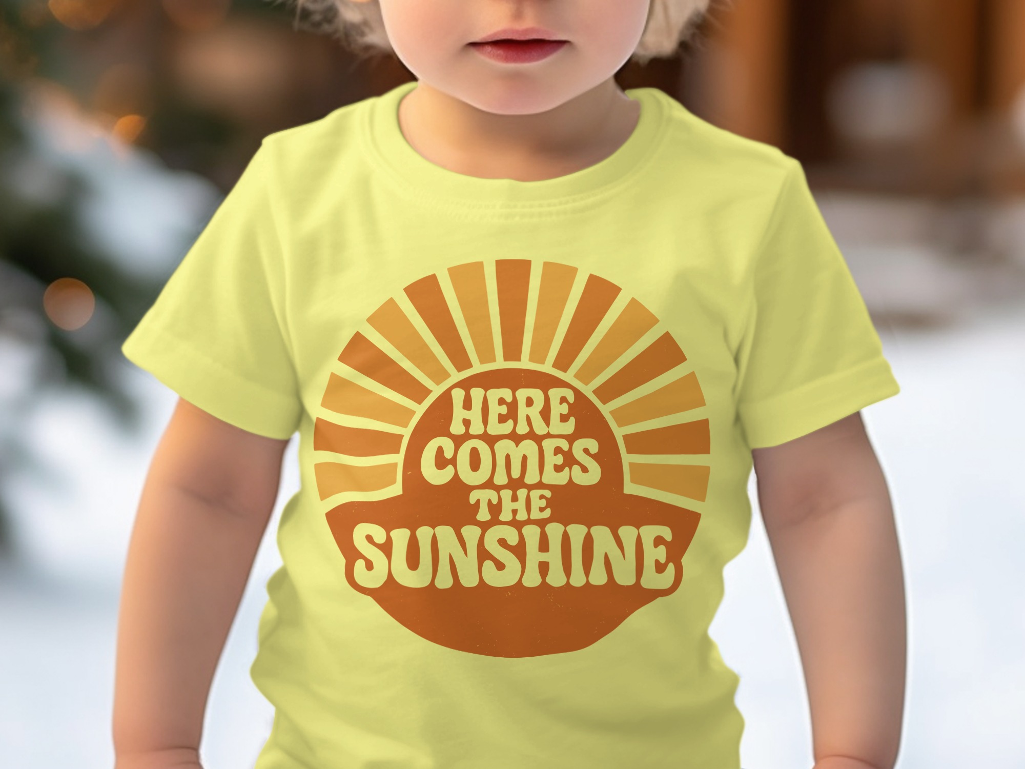 Sunshine Sun Baby T-Shirts - 12-18M, Yellow product image 1