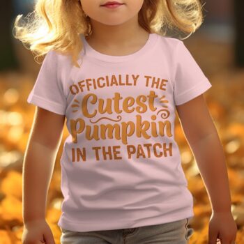 Cutest Pumpkin Baby T-Shirt - 12-18M, Pink product image 1