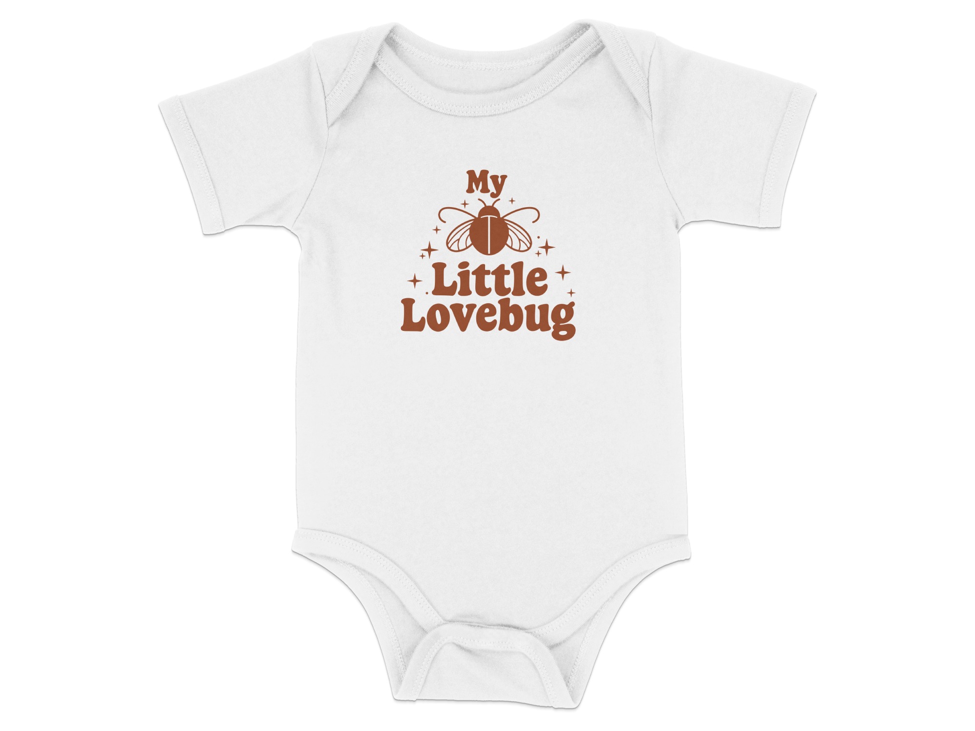 “My Little Lovebug Baby Bodysuits Onesie” Baby Bodysuit | Cute Cartoon Kids Shirt | Infant Onesie Sizes NB to 24M product image 6
