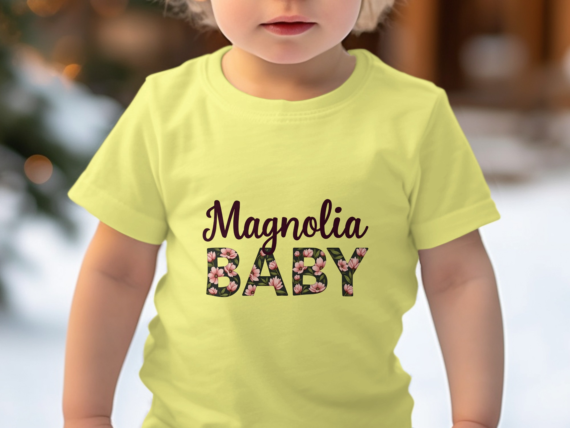 Magnolia Baby T-Shirt - 12-18M, Yellow product image 1