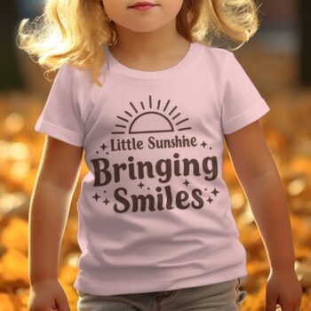 Little Sunshine Baby T-Shirt - 12-18M, Pink product image 1