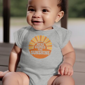 Sunshine Baby Baby Bodysuits Onesie - 12M, Heather product image 1