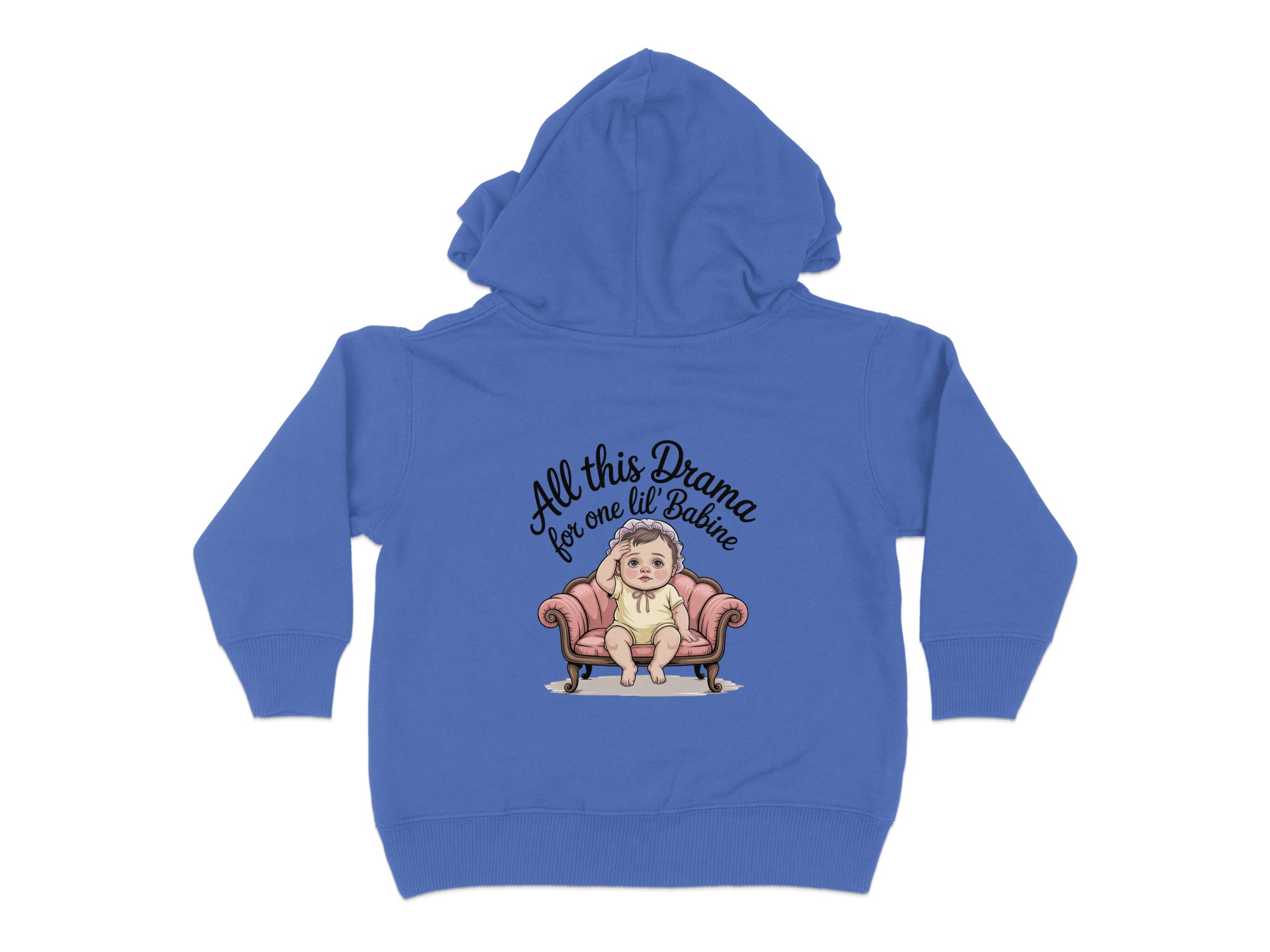 “All This Drama For One Little Babine” | Funny Cajun Humor Toddler Hoodie | Toddler Hoodie Sizes 2T to 6T - Image 22