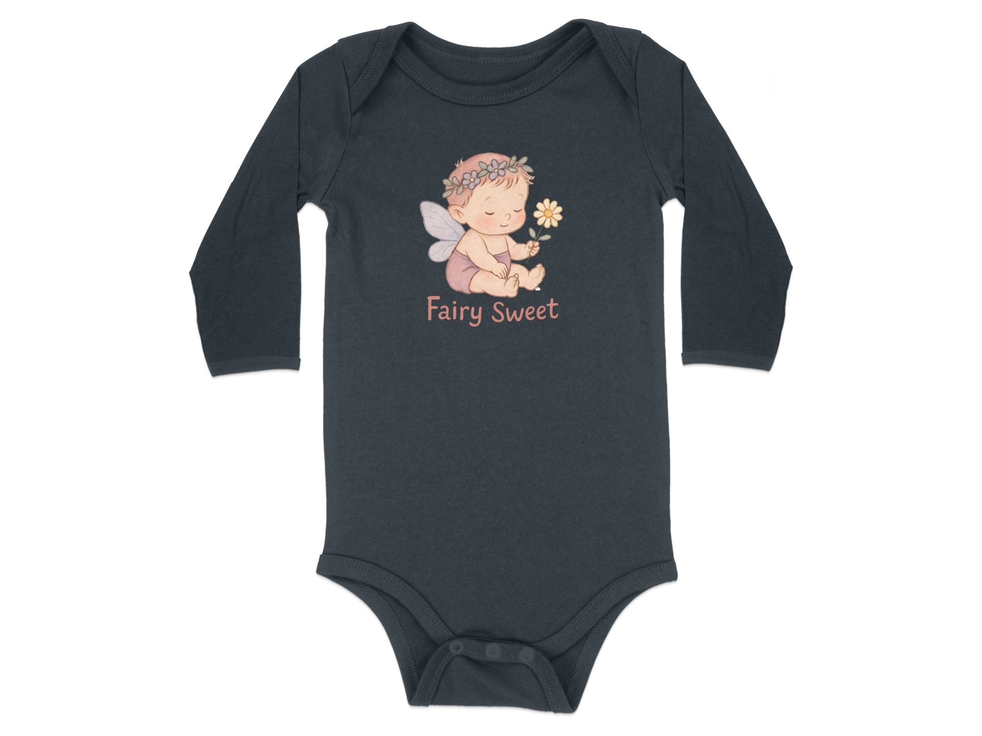 Fairy Sweet Design NB to 24M Baby Short and Long Sleeve Body Suit NB to 24M - Image 13