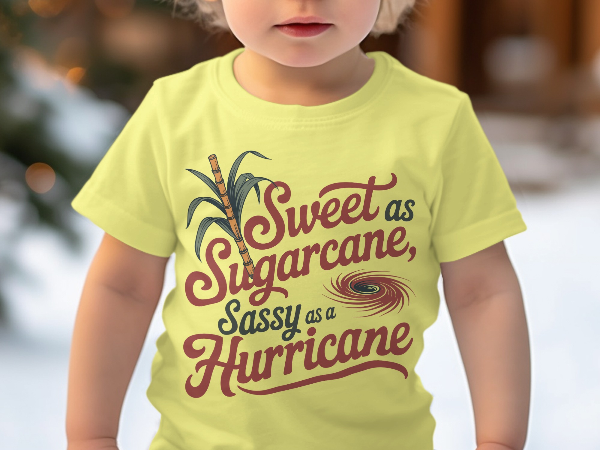Sweet Sugarcane Baby T-Shirt - 12-18M, Yellow product image 1