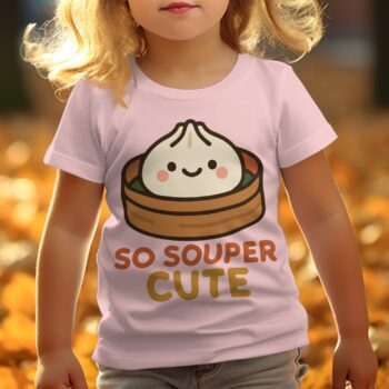SO SOUPER CUTE Baby T-Shirt - 12-18M, Pink product image 1