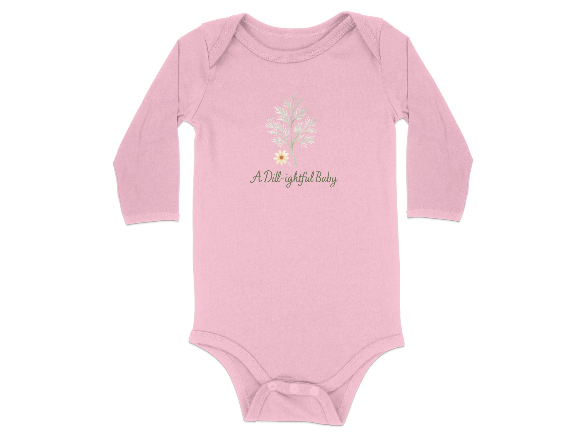 A Dill ightful Baby Floral Design Short and Long Sleeve Body Suit NB to 24M - Image 18