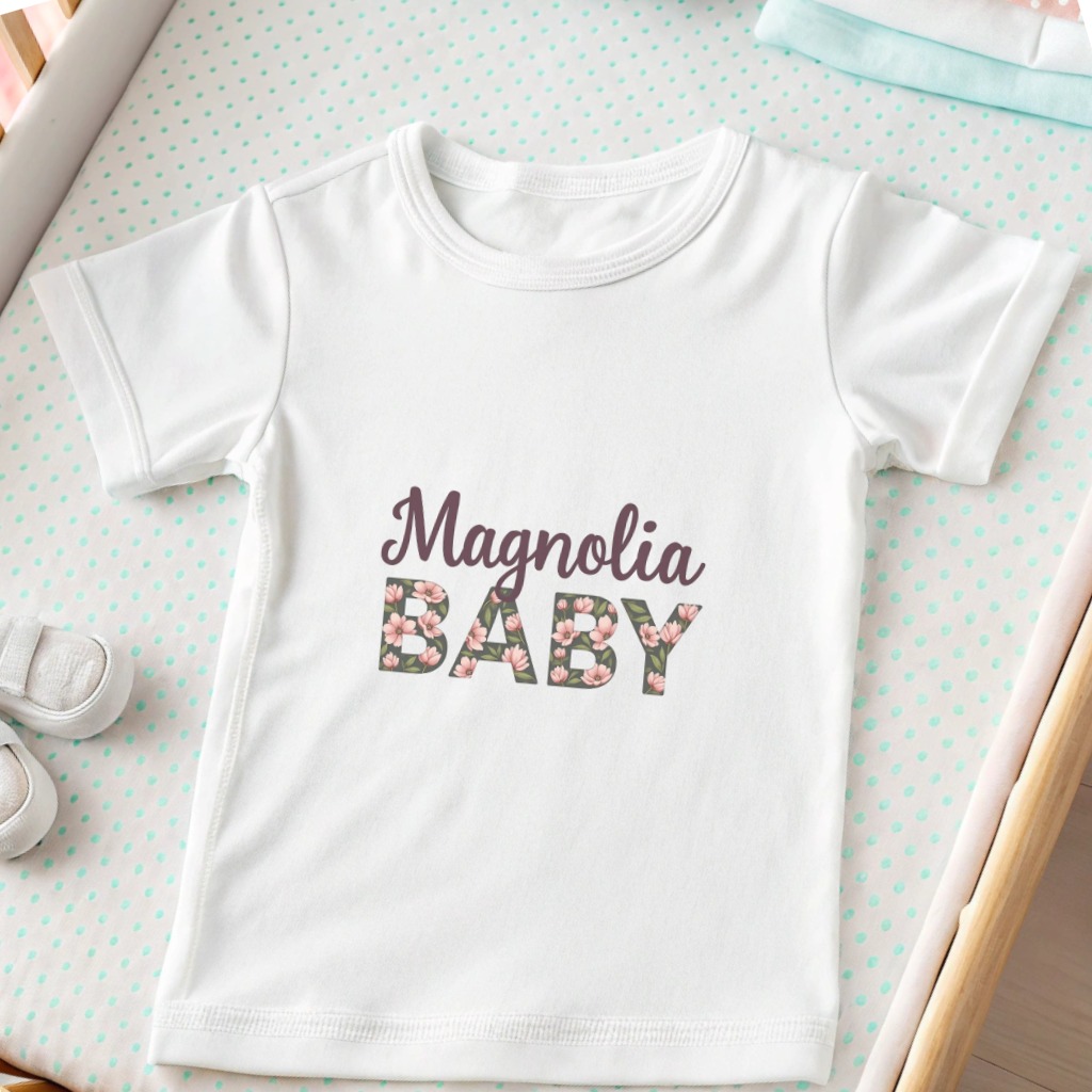 Magnolia Baby T-Shirt - 12-18M, White product image 1