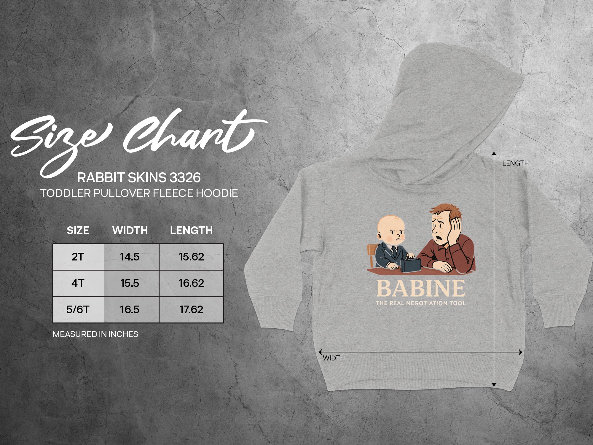 “Babine - Negotiation Tool” | Funny Cajun Humor Toddler Hoodie | Toddler Hoodie Sizes 2T to 6T - Image 14