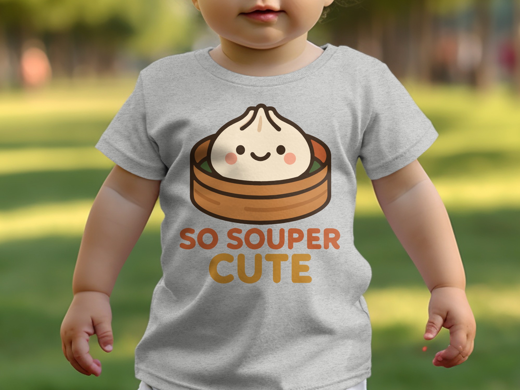 SO SOUPER CUTE Baby T-Shirt - 12-18M, Athletic Heather product image 1