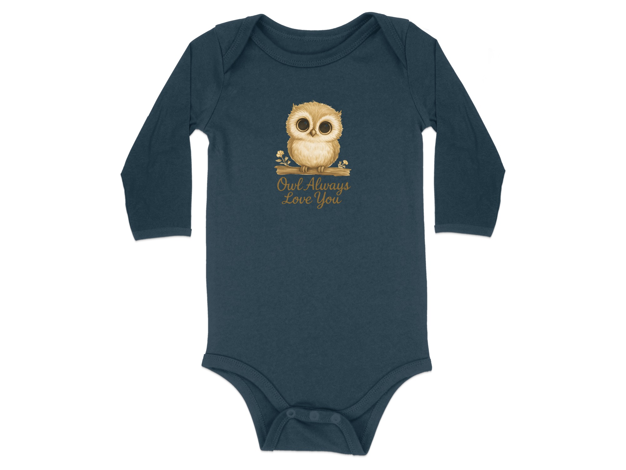 Owl Always Love You Graphic Image Baby Apparel Short and Long Sleeve Body Suit NB to 24M - Image 14