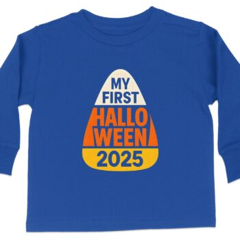 My First Halloween 2025 Long Sleeve T-Shirts - 5-6T, Royal product image 1