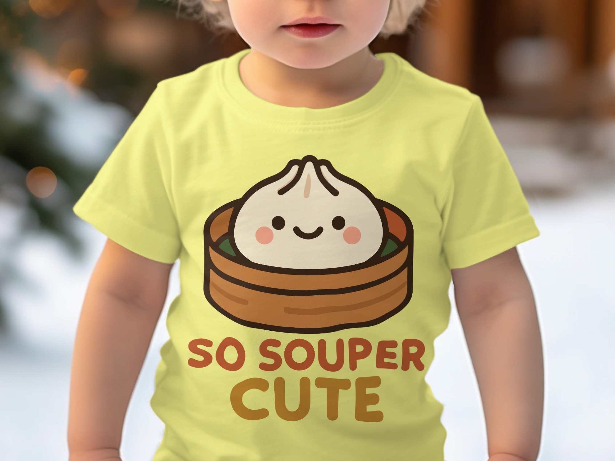 SO SOUPER CUTE Baby T-Shirt - 12-18M, Yellow product image 1
