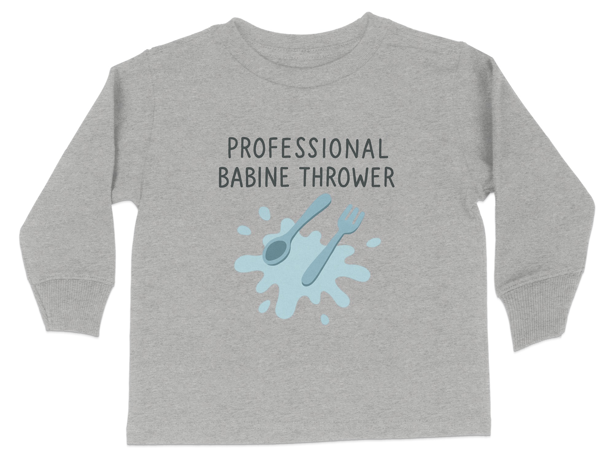 Professional Babine Thrower Graphic Tee | Toddler Long Sleeve T-Shirt Sizes 2T-4T - Image 6